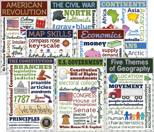 Social Studies Chatter Charts