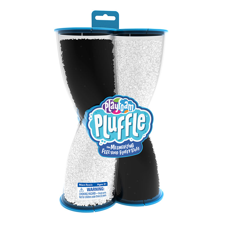 PLAYFOAM PLUFFLE TWIST BLK & WHITE