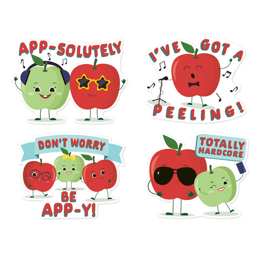 Fun and colorful Eureka Jumbo Scented Stickers with a long-lasting smell are the perfect reward for recognizing student's individual achievements.  
Includes 12 scented self-adhesive stickers per pack. Each sheet is perforated so stickers can be handed out individually (2 stickers per sheet). Individual sticker size may vary but all measure approximately 3"