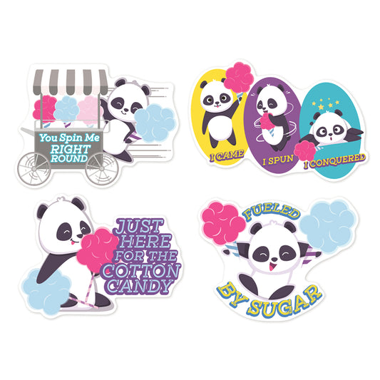 Fun and colorful Eureka Jumbo Scented Stickers with a long-lasting smell are the perfect reward for recognizing student's individual achievements.  
Includes 12 scented self-adhesive stickers per pack. Each sheet is perforated so stickers can be handed out individually. Individual sticker size may vary but all measure approximately 3"