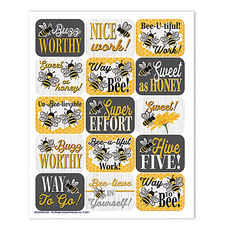 Motivate students to do their best with words of encouragement printed on bright and colorful Eureka Success Stickers. 120 self-adhesive stickers. Individual sticker measures 1 3/8" x 1".