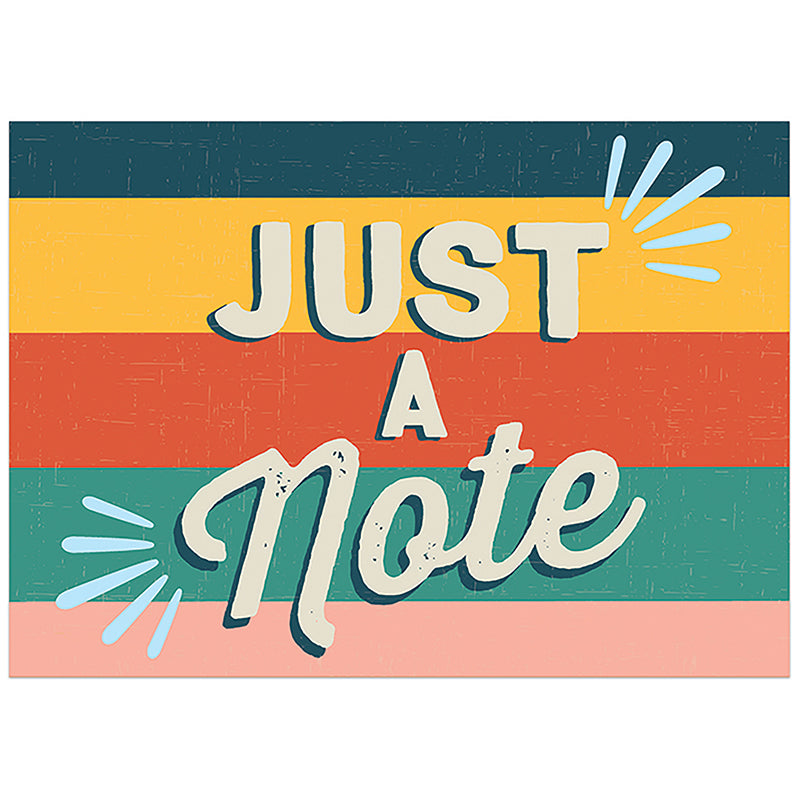 Specially printed Eureka Teacher Cards are a fun and easy way to welcome students or send progress reports home to mom and dad!
36 cards per package. Individual card measures 4" x 6".