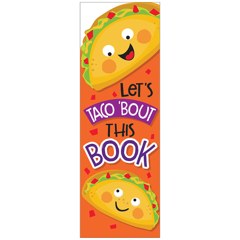 Fun and colorful Eureka Scented Bookmarks have a long-lasting smell that will make reading even more fun!
24 scented bookmarks per pack.