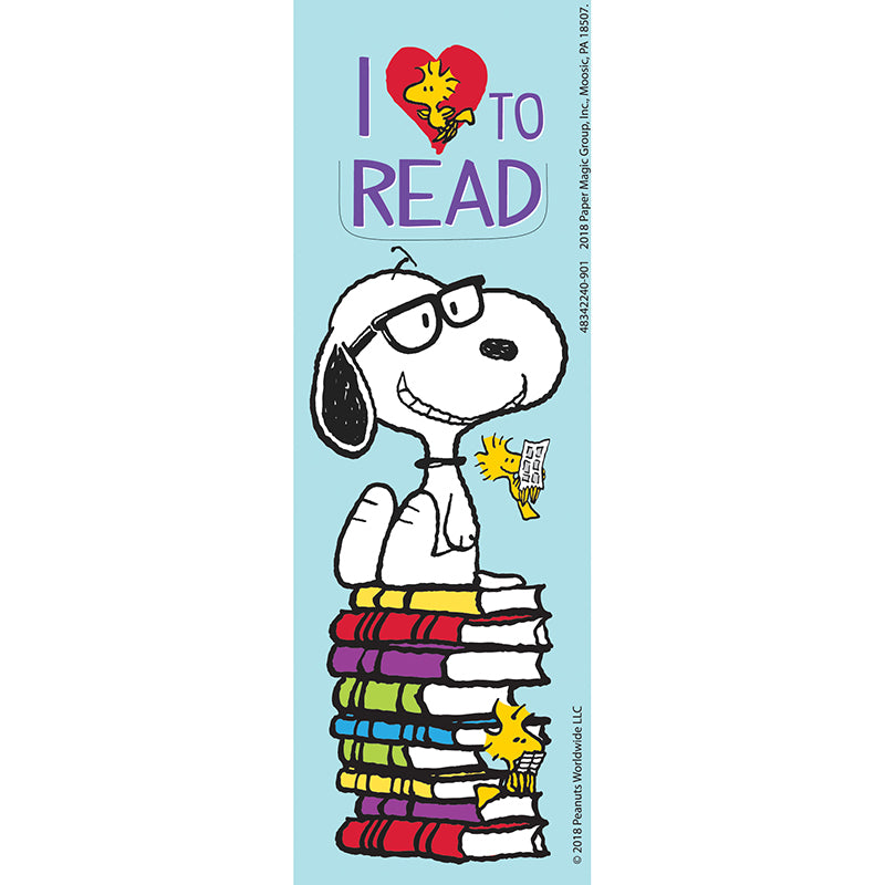 Encourage and enhance your students love for reading with colorful bookmarks. Eureka Bookmarks give you a creative way to enhance and encourage a love of reading.
36 bookmarks per package. Individual bookmark measures 2" x 6"