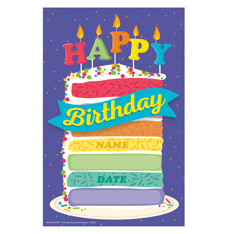 Recognize students' achievements, hard work and birthdays with bright, colorful Eureka Recognition Awards. 36 identical awards per package. Individual award measures 8 1/2" x 5 1/2"