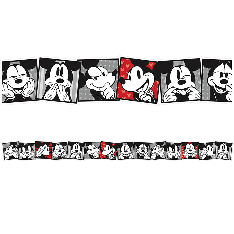 Use Eureka School Extra Wide Deco Trim® to add a finishing border to your displays, windows, doorways or chalkboards. Vibrant colors plus a variety of styles and themes can add creativity to displays, windows, chalkboards and more.
12 strips per package each measure 3 1/4" x 12" for a total of 37 feet!