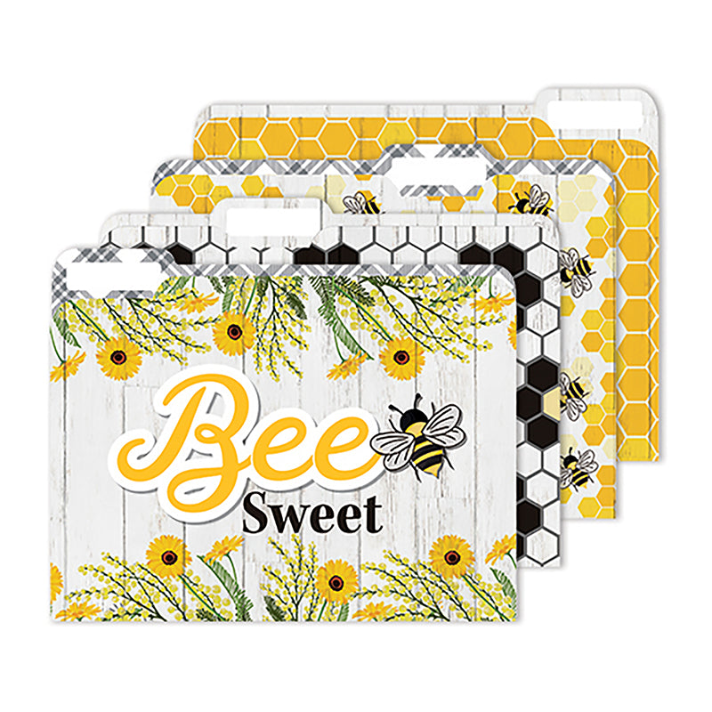 Four pack of Eureka File Folders in complementing designs offer unique and creative solutions for classroom organization.
4 file folders per pack. Individual folder measures 9" x 11 1/2"