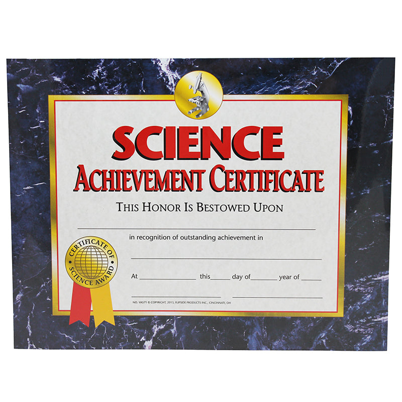SCIENCE ACHIEVEMENT 30/PK 8.5 X 11