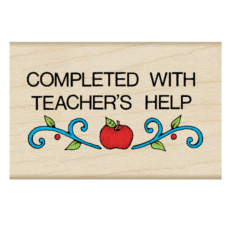 COMPLETED WITH TEACHER'S HELP