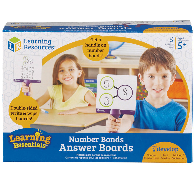 NUMBER BONDS ANSWER BOARDS