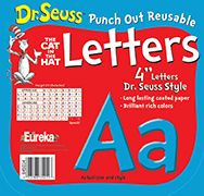 Dr. Seuss™ Blue Deco Letters