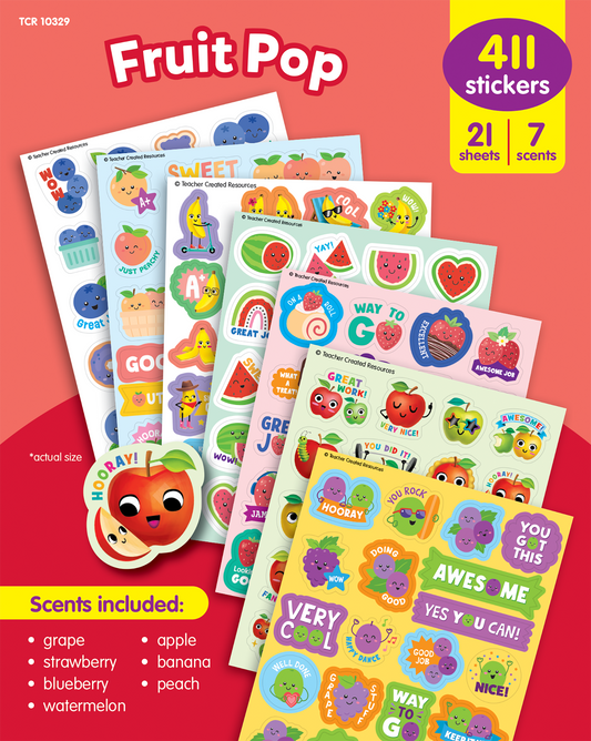 Fruit Pop Smelly Stickers Variety Pack