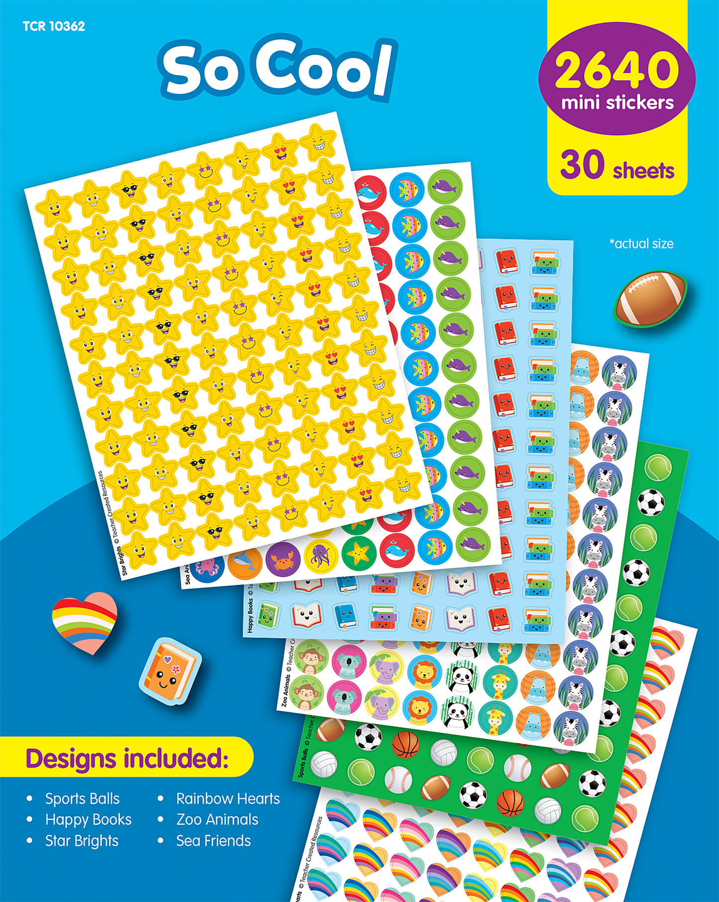 So Cool Mini Stickers Variety Pack