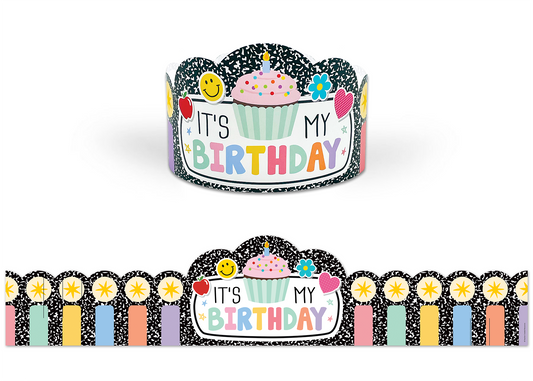 Cool for School It’s My Birthday Crowns