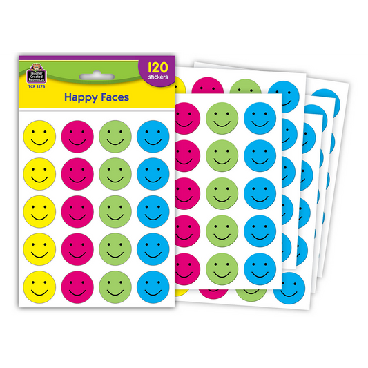 Happy Faces Stickers