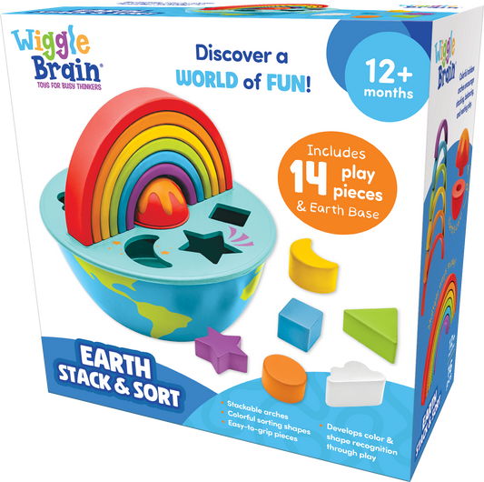 Wiggle Brain® Earth Stack and Sort