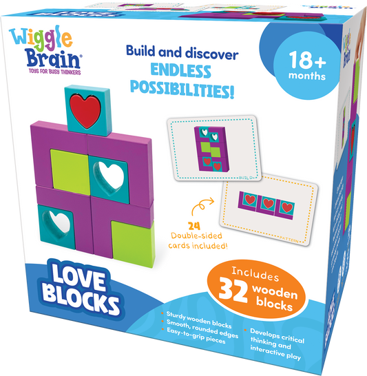 Wiggle Brain® Love Blocks