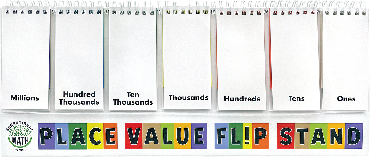 Math Stand Sensational Math Place Value Flip Stand – McGregor's Teacher Supplies