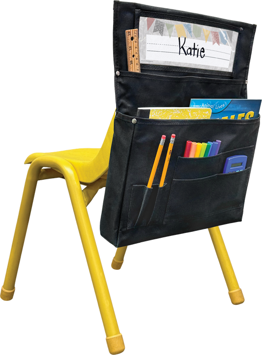 Black Chair Pocket - For Large Chairs