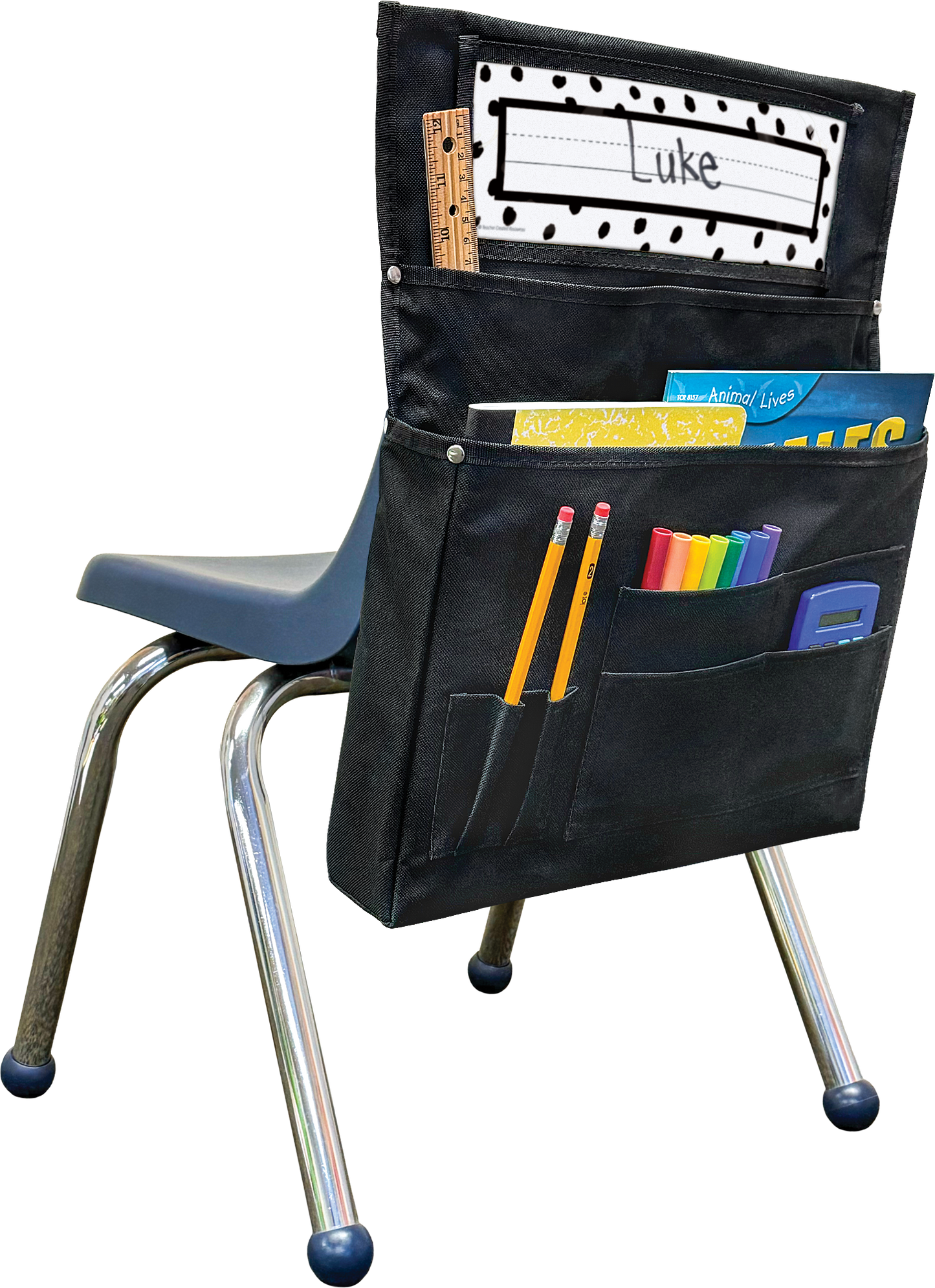 Black Chair Pocket - For Small Chairs