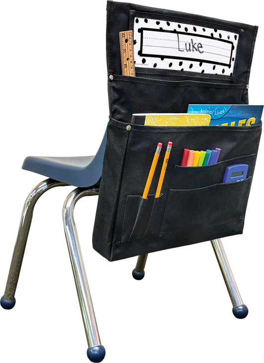 Black Chair Pocket - For Small Chairs