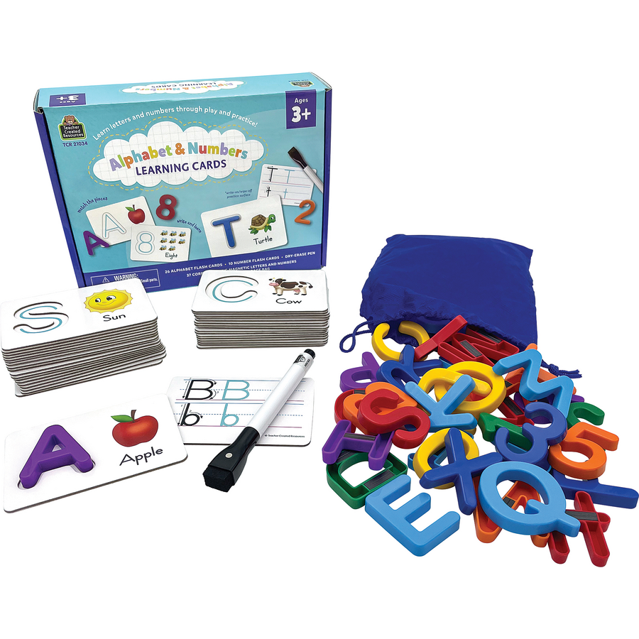 Alphabet & Numbers Learning Cards