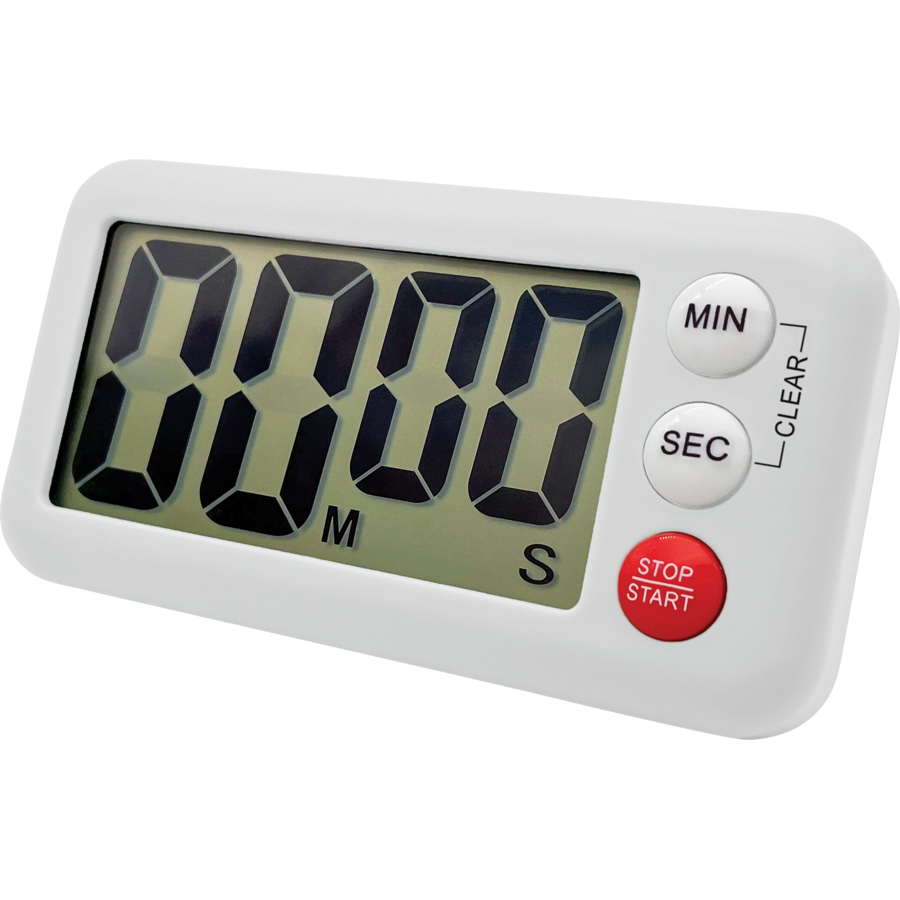 White Magnetic Digital Classroom Timer