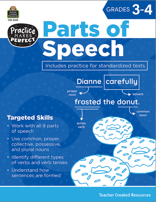 PMP: Parts of Speech, 2nd Edition (Gr. 3–4)
