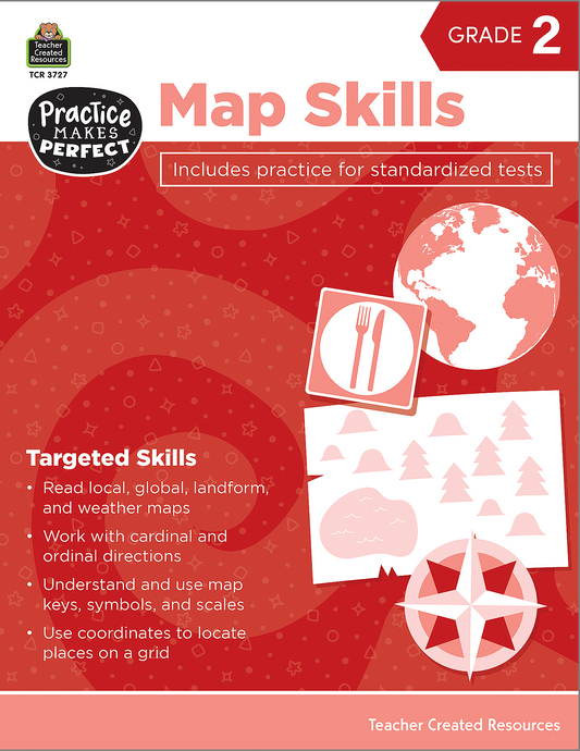 PMP: Map Skills, 2nd Edition (Gr. 2)