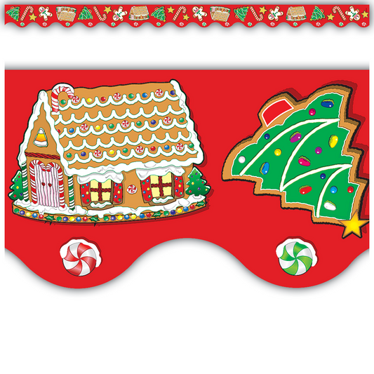 Christmas Scalloped Border