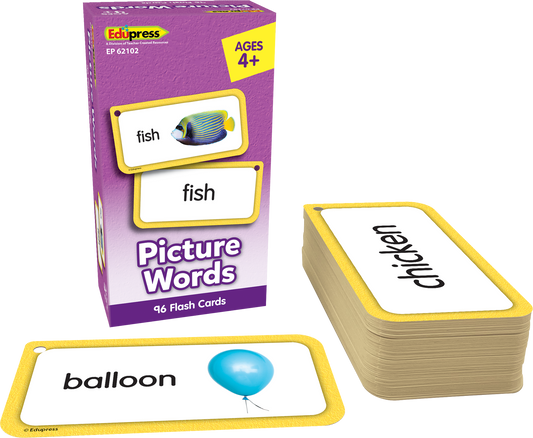 Picture Words Flash Cards Deluxe Set