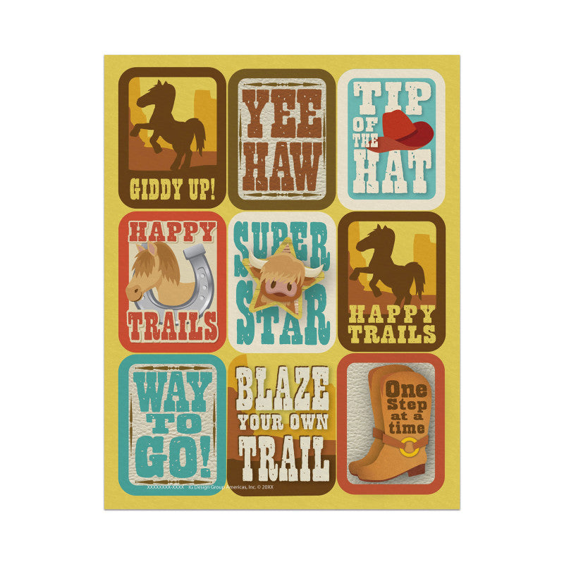 Wild Wild Classroom Motivational Stickers