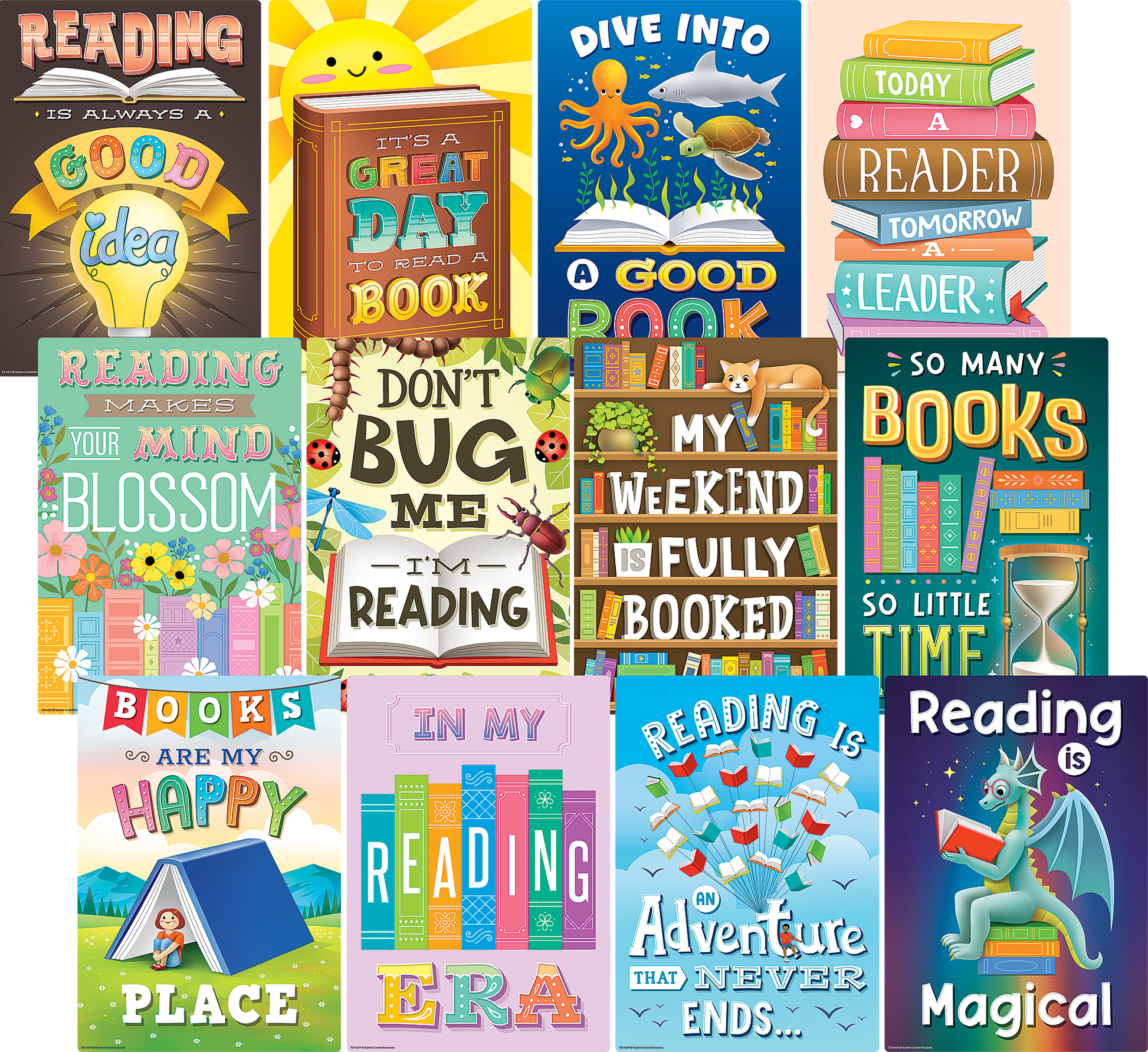 Reading Is Fun Small Poster Pack McGregor s Teacher Supplies reading-is-fun-small-poster-pack-mcgregor-s-teacher-supplies