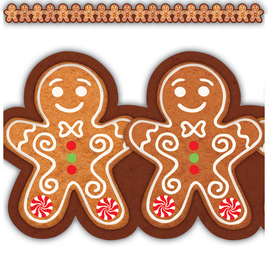 Gingerbread Cookies Border