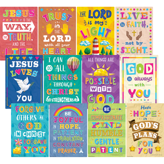 Bible Verses Small Poster Pack