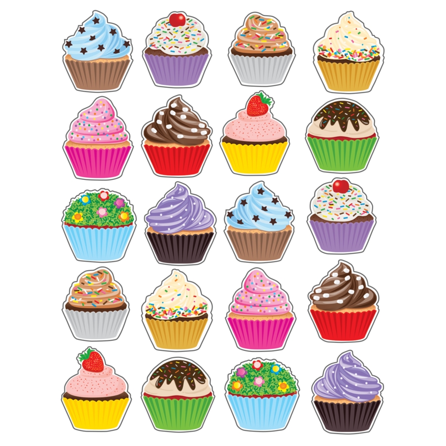 Cupcake Stickers