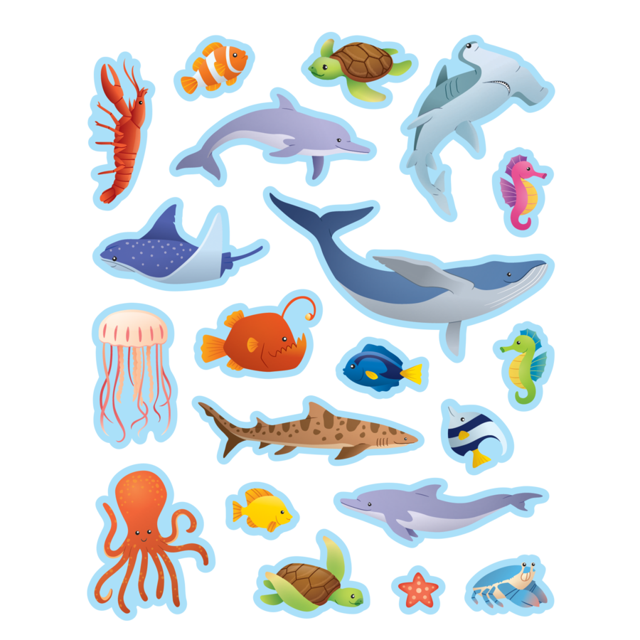 Ocean Animals Stickers