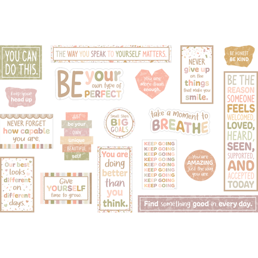 Terrazzo Tones Mini Bulletin Board Set