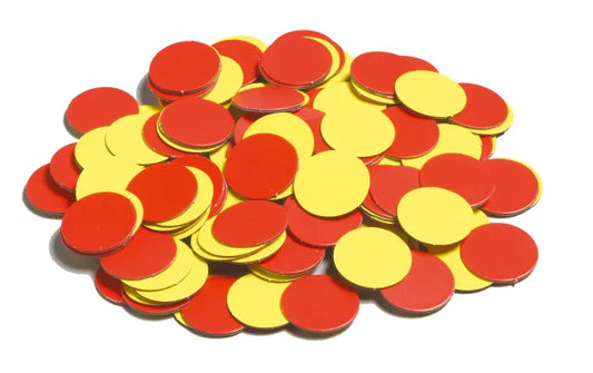 Magnetic Two-Color Counters, Set of 200