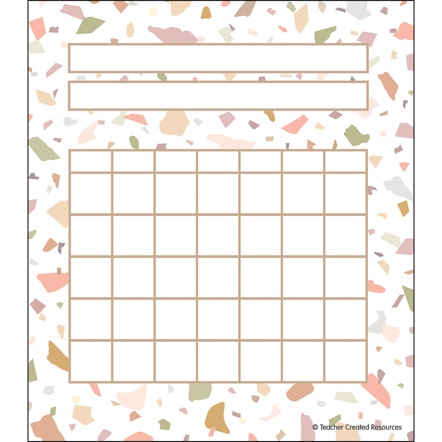 Terrazzo Tones Mini Incentive Chart