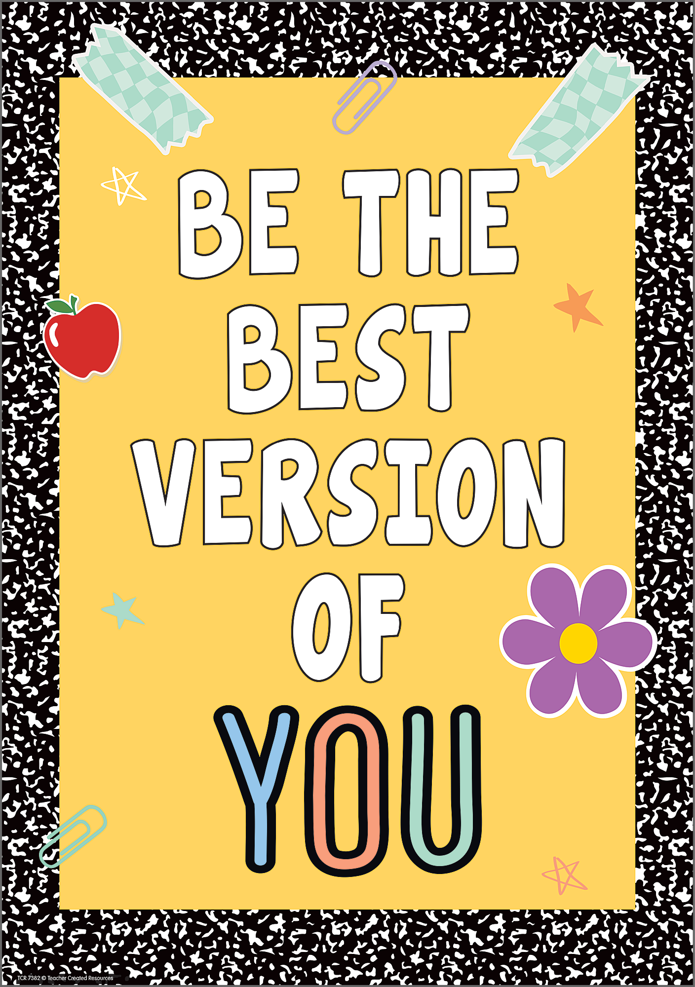 Be the Best Version of You Positive Poster