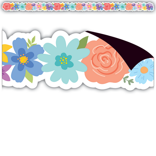Spring Flowers Magnetic Border