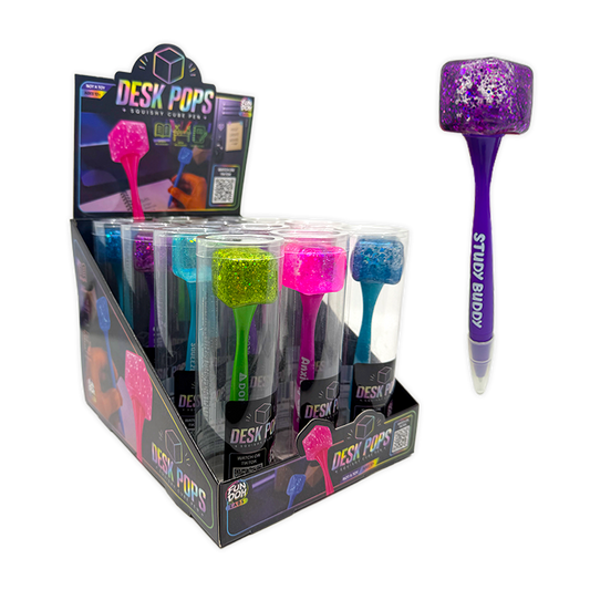 Fun Doh Squishy Cube Toy Pen