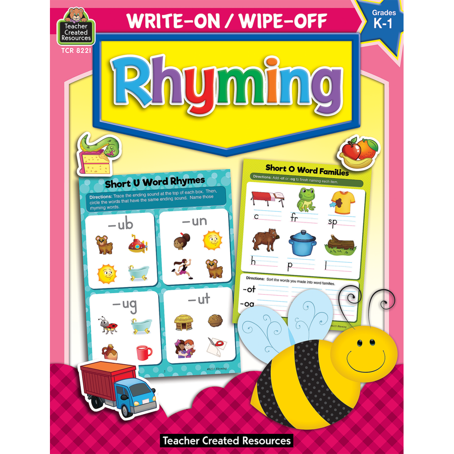 Rhyming Write-On Wipe-Off Book