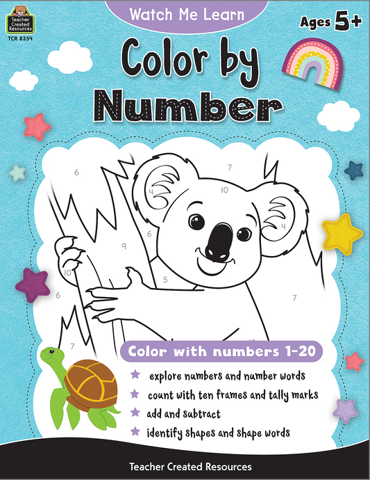 Watch Me Learn: Color By Number