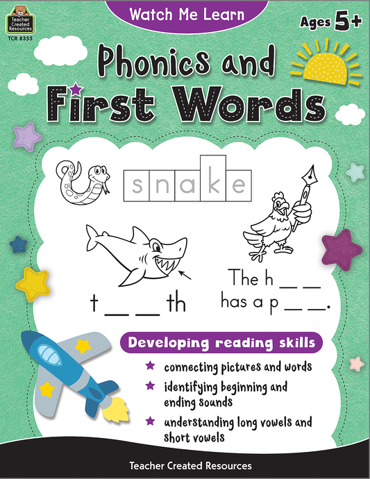 Watch Me Learn: Phonics and First Words