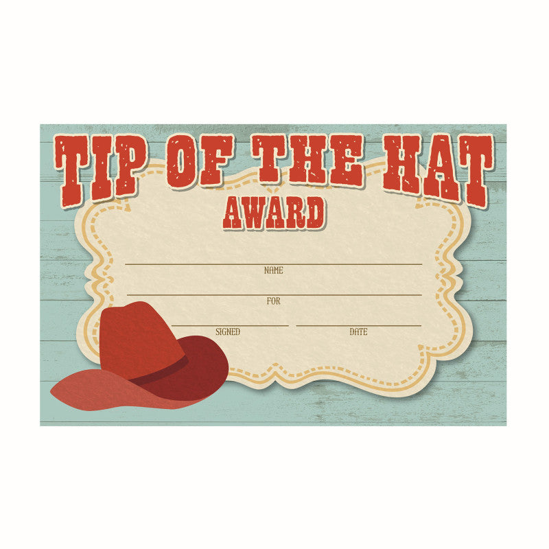 Wild Wild Classroom Tip of the Hat Awards