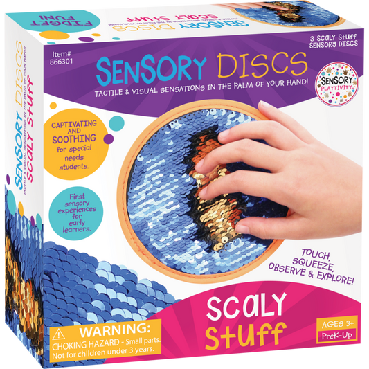 Sensory Playtivity Sensory Discs: Scaly Stuff