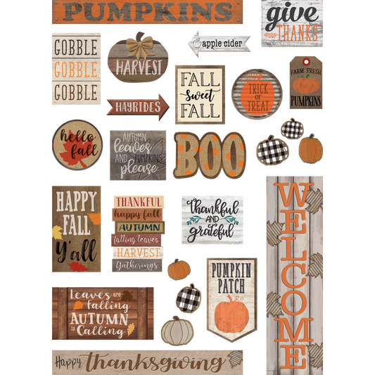 Home Sweet Classroom Fall Mini Bulletin Board Set