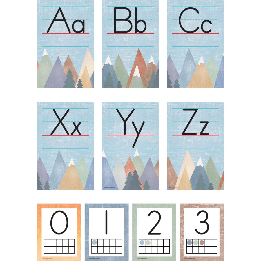 Moving Mountains Alphabet